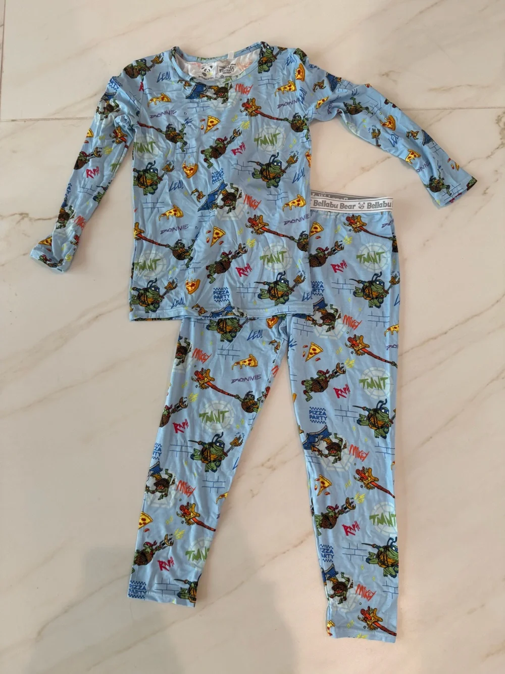 Bellabu Bear Teenage Mutant Ninja Turtles: Mutant Mayhem Movie Pajamas Set